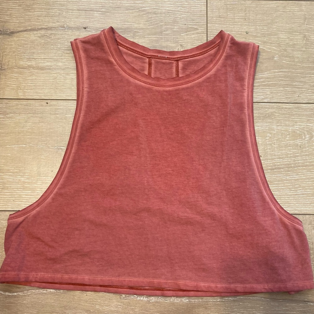 Lululemon Womens Crop All Yours Tank Top